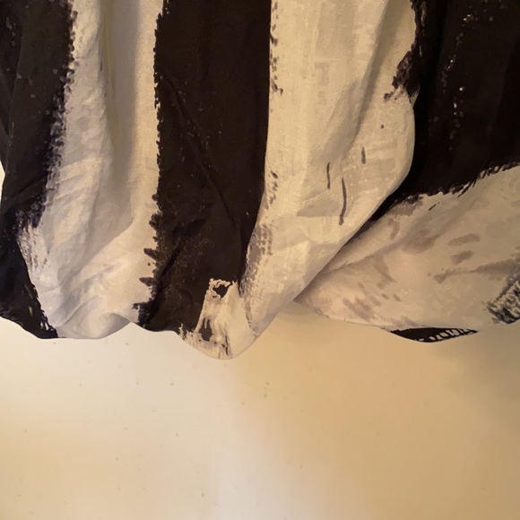 Rachel Roy black white and yellow bubble dress - Picture 6 of 7